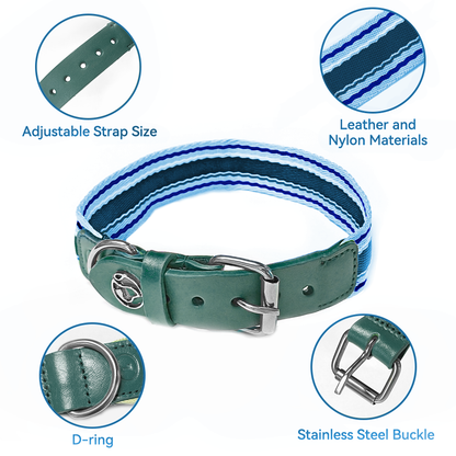Adjustable Dog Collar and Leash Set - Perfect Fit for All Breeds - MANDOTOS