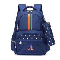 Orthopedic children school backpack by Ancient Energy with padded straps and multiple compartments for kids' school essentials.
