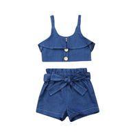 Children's girls' suspender skirt by Ancient Energy, featuring a cute and stylish design perfect for young girls.