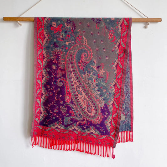 Vintage Ethnic Style Travel Shawl Scarf & Cape - MANDOTOS