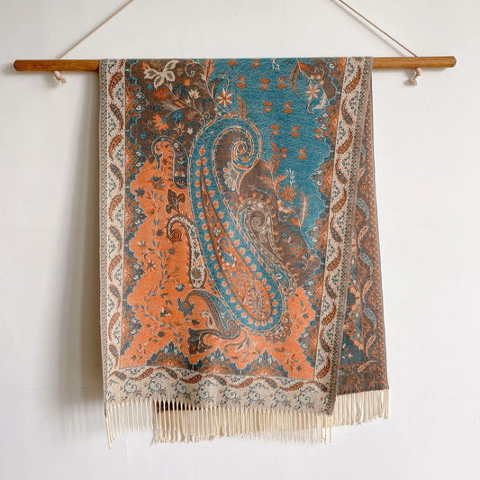 Vintage Ethnic Style Travel Shawl Scarf & Cape - MANDOTOS