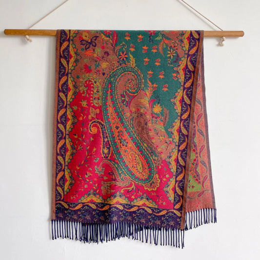 Vintage Ethnic Style Travel Shawl Scarf & Cape - MANDOTOS