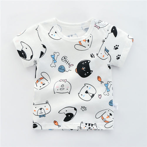 Children's cotton T-shirt by Ancient Energy featuring a comfortable fit and soft fabric, perfect for casual wear.