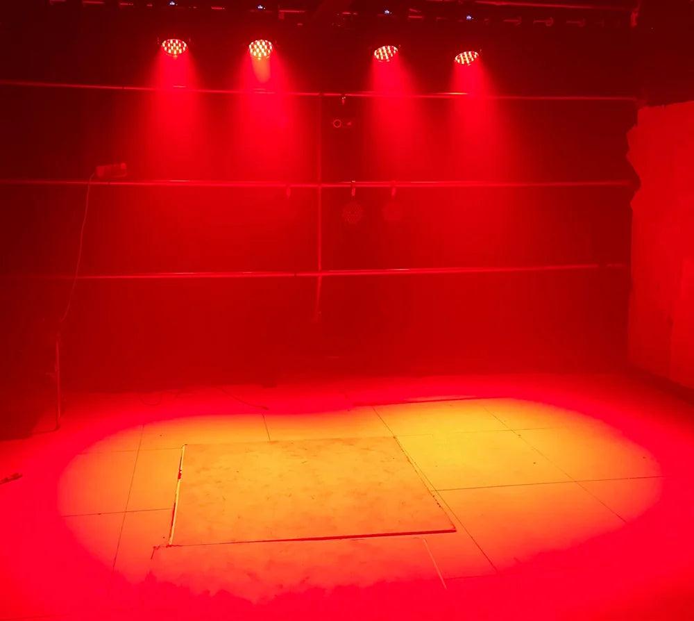 19x15W RGBW 4in1 Beam Wash Zoom Circle Control LED Moving Head Light Professional Machine DMX512 DJ Bar Stage Lights Effect - MANDOTOS