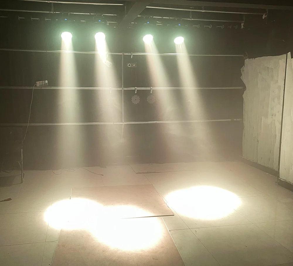 19x15W RGBW 4in1 Beam Wash Zoom Circle Control LED Moving Head Light Professional Machine DMX512 DJ Bar Stage Lights Effect - MANDOTOS