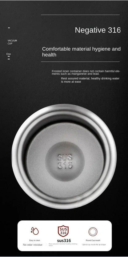 1L Thermal Water Bottle Keep Cold and Hot Thermos for Water Tea Coffee Vacuum Flasks Stainless Steel Thermos Bottle - MANDOTOS