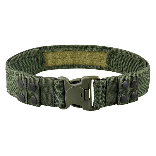 1pc Quick Release Tactical Belt for Men Fashion Style Combat Belt for Outdoor Activities and Fishing - MANDOTOS
