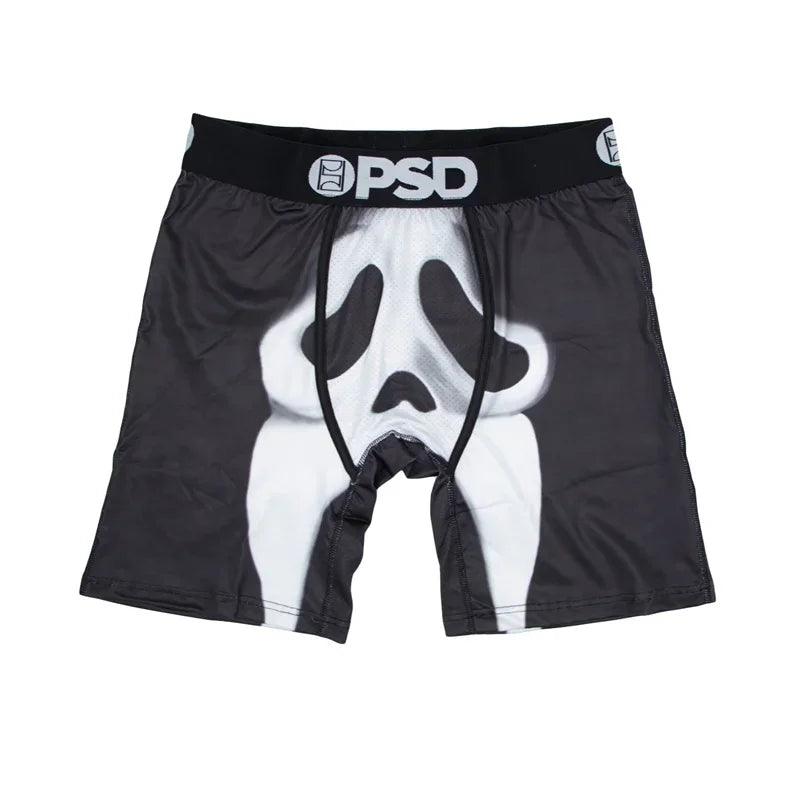 1Pcs Sexy Men Underwear Boxers Men's Panties Lingerie Breathable Printed Male Underpants Plus Size Man Boxer Briefs Mens Trunks - MANDOTOS