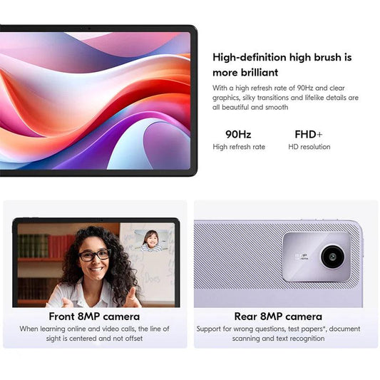 2024 Lenovo Xiaoxin Pad 8 GB 128GB ROM 11" LCD Screen Qualcomm Snapdragon 685 Octa Core WIFI Tablet Android CN Version Tab - MANDOTOS