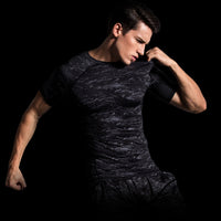 Ancient Energy sports tights for training and fitness, made of stretchy athletic fabric, designed for comfort and performance.