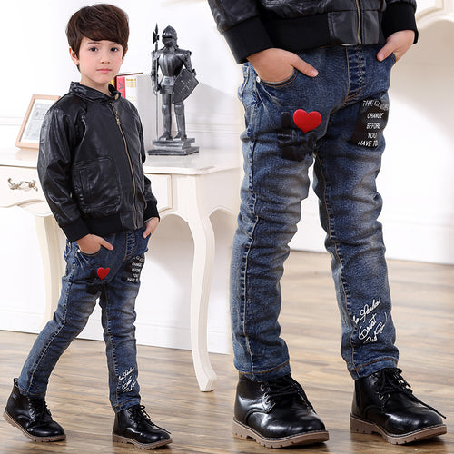 Boy jeans by Ancient Energy featuring classic denim design and casual fit, suitable for everyday wear.