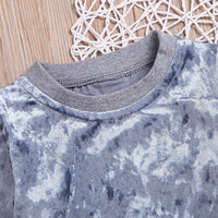 Baby girls' breathable velvet tracksuit set by Ancient Energy featuring a cute gold O-neck sweatshirt and matching soft trousers.