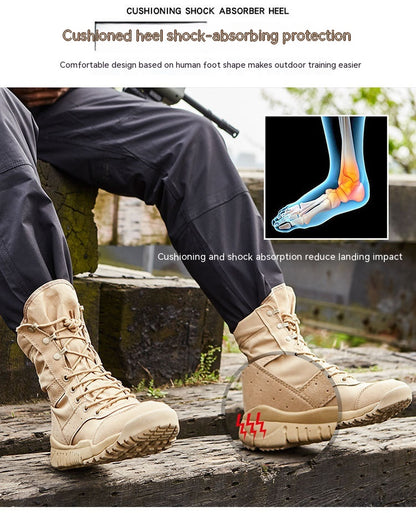 Summer Yulong Tactical Combat Boots - Your Ultimate Outdoor Adventure Companion - MANDOTOS
