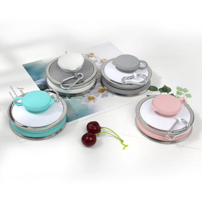 500ML Foldable Silicone Water Bottle: Ultimate Travel Companion! - MANDOTOS0