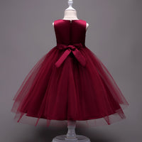 Embroidered kids dress for ages 4 to 15 from Ancient Energy, featuring colorful floral embroidery and a comfortable fit.