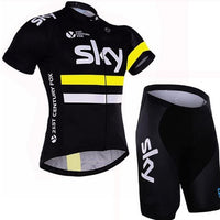 Ancient Energy short sleeve cycling suit, form-fitting with vibrant colors and breathable fabric, designed for outdoor cycling.