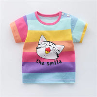 Children's cotton T-shirt by Ancient Energy, featuring a soft, breathable fabric and colorful design suitable for kids.