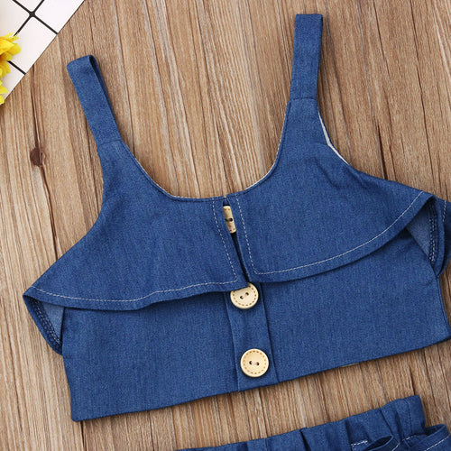 Children's girls' suspender skirt by Ancient Energy, featuring a stylish and comfortable design suitable for young girls.