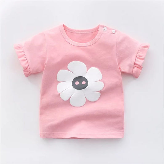 Children's cotton T-shirt from Ancient Energy, featuring a soft, comfortable fabric and colorful design for kids.