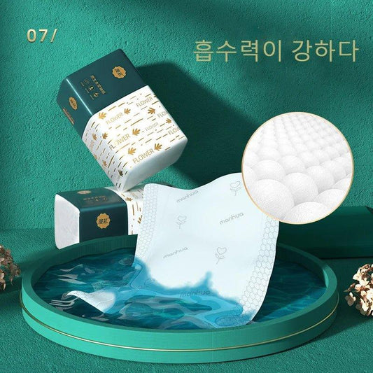 30 Boxes of Paper Towels Full Box Affordable Household Toilet Paper Household Napkins Paper Towels Toilet Paper - MANDOTOS