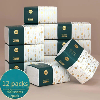 30 Boxes of Paper Towels Full Box Affordable Household Toilet Paper Household Napkins Paper Towels Toilet Paper - MANDOTOS