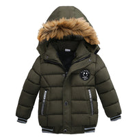 Children's cotton jacket by Ancient Energy, soft and breathable outerwear for kids, shown in a cozy, stylish design.