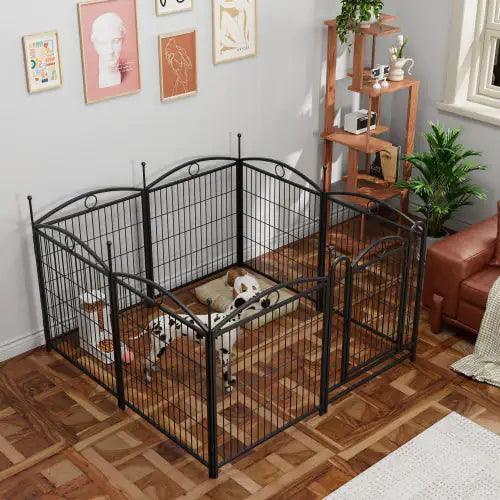32-Inch Heavy-Duty Pet Playpen - MANDOTOS