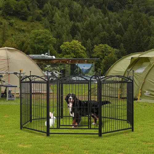 32-Inch Heavy-Duty Pet Playpen - MANDOTOS