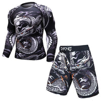 Ancient Energy MMA workout compression rashguard T-shirt featuring a sleek, fitted design for training and combat sports.
