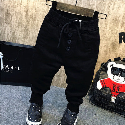 Boy's velvet jeans by Ancient Energy featuring thickening plus for a stylish, comfortable fit in children's denim.
