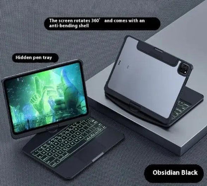 360° Swivel Keyboard Clear Case - MANDOTOS