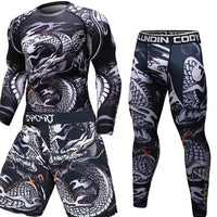 Ancient Energy MMA workout compression rashguard shirt with athletic fit and moisture-wicking fabric for training and fighting.