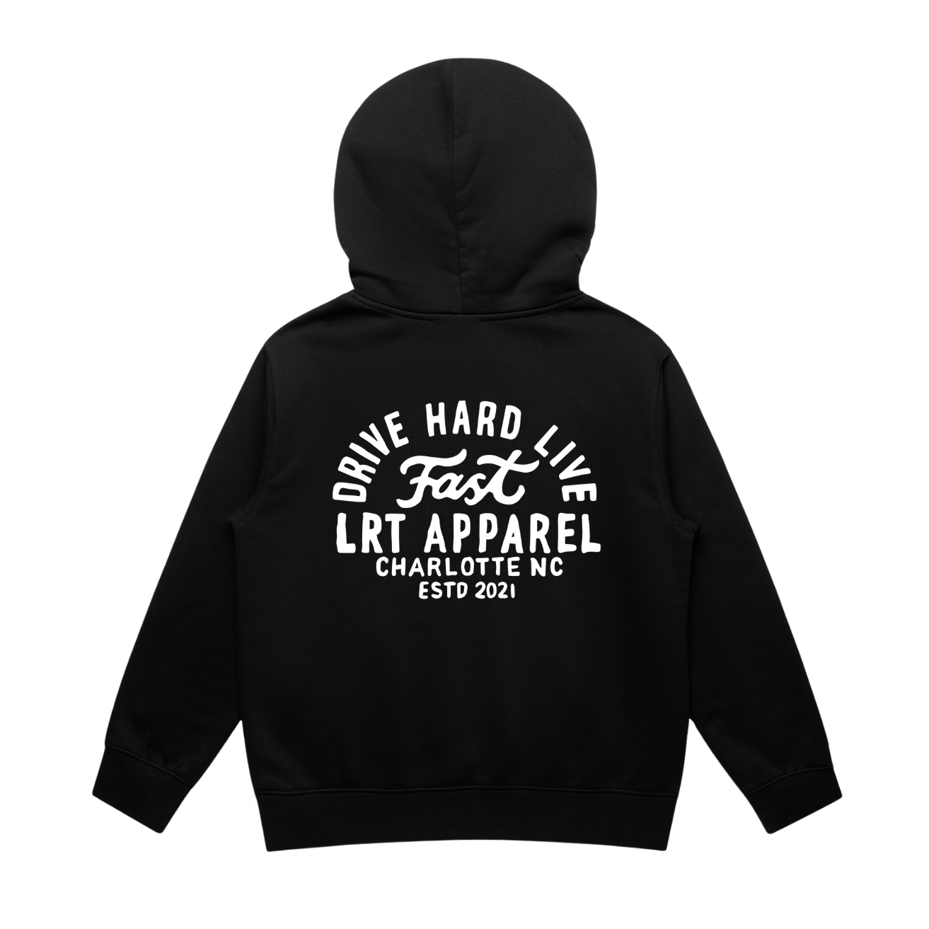 THE APEX HOODIE - RECYCLED BLACK