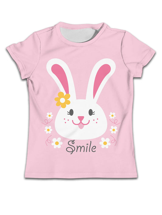 Children's Boy T-shirt by Ancient Energy featuring a soft fabric and a cute cat cartoon pattern for casual wear.
