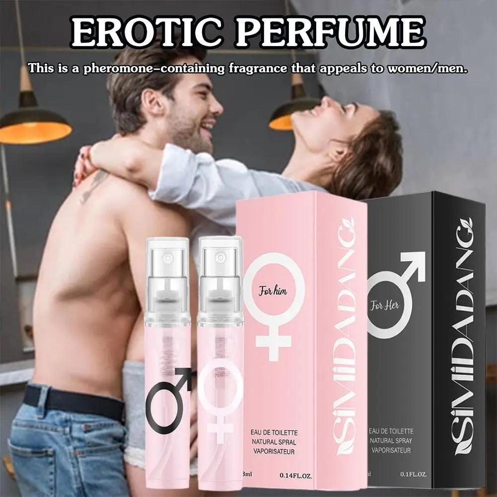 3ML Long Lasting Pheromone Of Man To Attract Women Deodorant Body Spray Flirting Encourage Dating Fragrant Flirting Erotic Scent - MANDOTOS