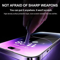 3Pcs Tempered Glass For iPhone 14 13 15 11 16 Pro Max Screen Protector for iPhone 15 Plus XR X XS Max 6 8 7 Plus SE 2020 Glass - MANDOTOS