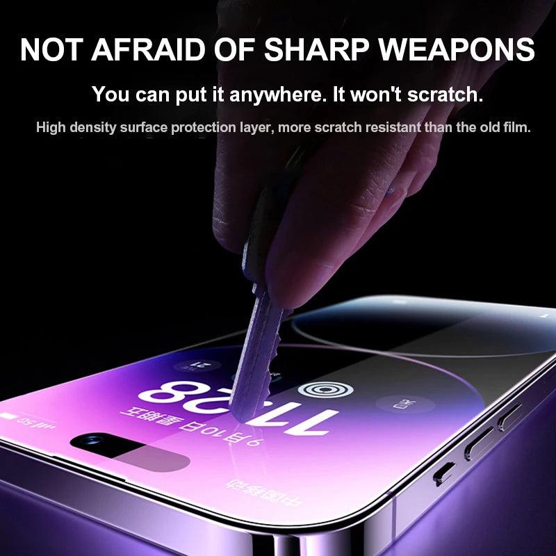 3Pcs Tempered Glass For iPhone 14 13 15 11 16 Pro Max Screen Protector for iPhone 15 Plus XR X XS Max 6 8 7 Plus SE 2020 Glass - MANDOTOS