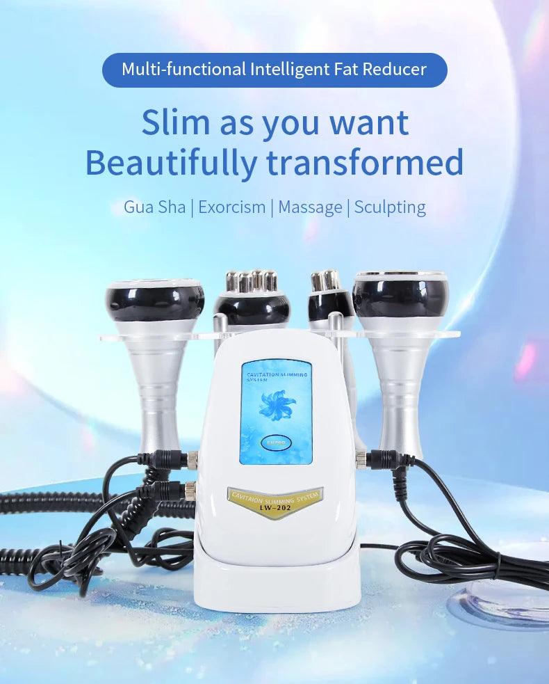 40K 4IN1 Cavitation Body Slimming Machine Beauty Device Facial Massager Skin Tighten Face Lifting Vacuum Suction - MANDOTOS