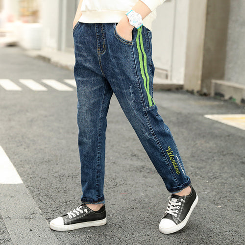 Kids' casual straight pants by Ancient Energy, featuring a comfortable fit and stylish design for children.