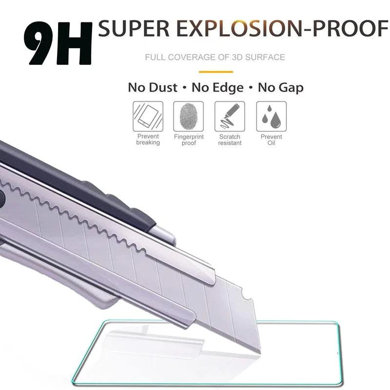 4PCS Tempered Glass for Google Pixel 9 8 Pro 9A 8A 7 7A 6 6A 5 4A 4 XL 3 9H Protective Transparent Screen Protector Film Glass - MANDOTOS