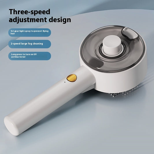 Animal Hair Remover Brush Dog And Cat Steam Brush Pet Self Cleaning Dog Brush Grooming Removes Cat Hairs Cat Dog Accessories Pet Products - MANDOTOS