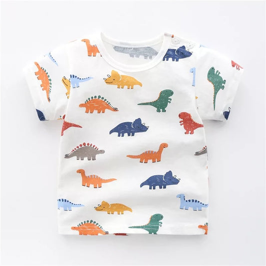 Children's cotton T-shirt by Ancient Energy, featuring a comfortable fit and soft fabric, shown in a bright, playful design.