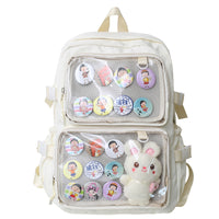 Cute middle and high school students' schoolbag by Ancient Energy, featuring colorful design and comfortable straps for students.