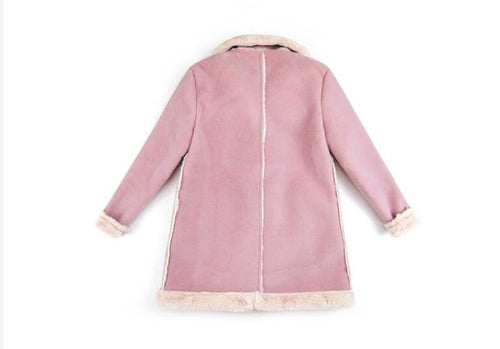Children's winter clothing set by Ancient Energy featuring a warm jacket, hat, and mittens for cold weather.