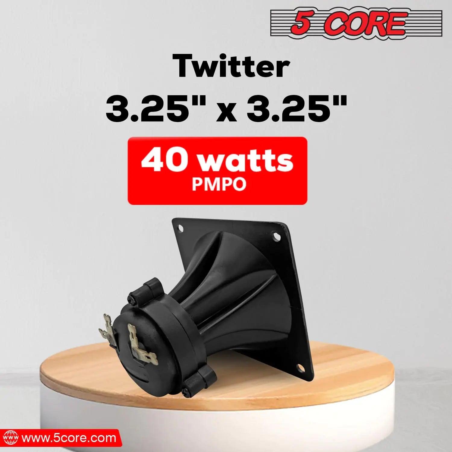 5Core 40W Square Tweeter Driver - MANDOTOS