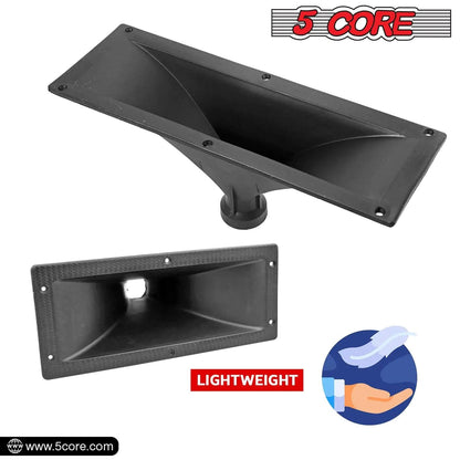 5Core Heavy Duty Horn Tweeter 4x10 Universal Fit - MANDOTOS