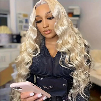 613 hd Lace Frontal Wig 13x6 Lace Frontal Wig Human Hair for Women Blonde Human Hair Wig 13x4 Body Wave Lace Front Wigs on Sale - MANDOTOS