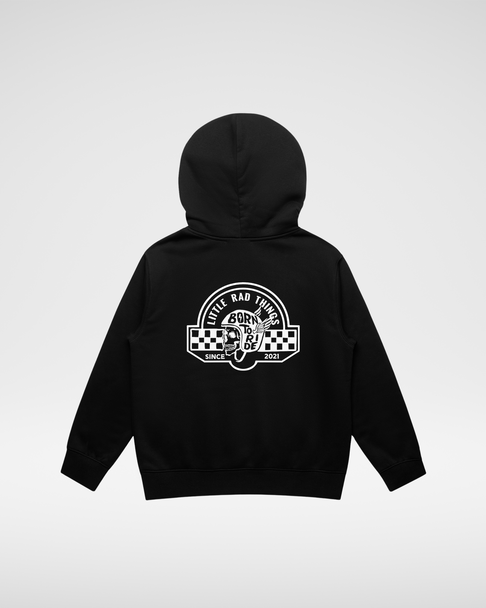 THE TIL DEATH HOODIE - RECYCLED BLACK