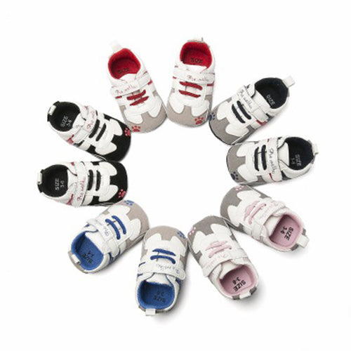 Ancient Energy baby toddler shoes, treasure-themed soft baby shoes with colorful details, suitable for infants and young children.