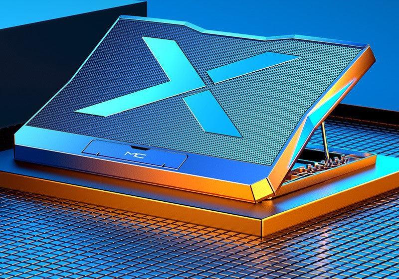 "Laptop Radiator Foldable Desktop Cooling Base - MANDOTOS"